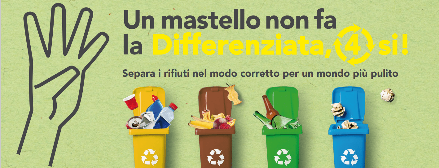 Riduzione del 39% dei rifiuti indifferenziati annui pro capite prodotti rispetto al 2021